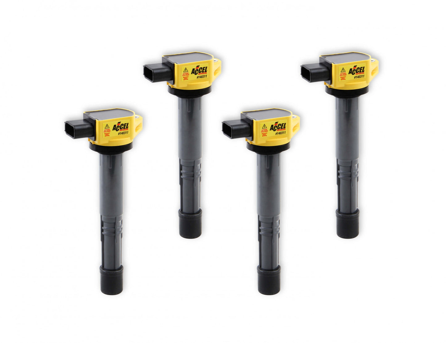 ACCEL Ignition Coil - SuperCoil - Honda 2.0/2.2/2.4L - I4 - 4-Pack 140311-4