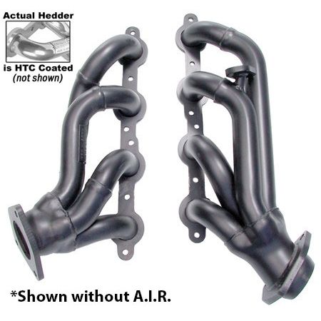 Hedman Hedders HTC COATED HEADERS; 1-5/8 IN. TUBE DIA.; STOCK COLL.; SHORTY DESIGN 66681