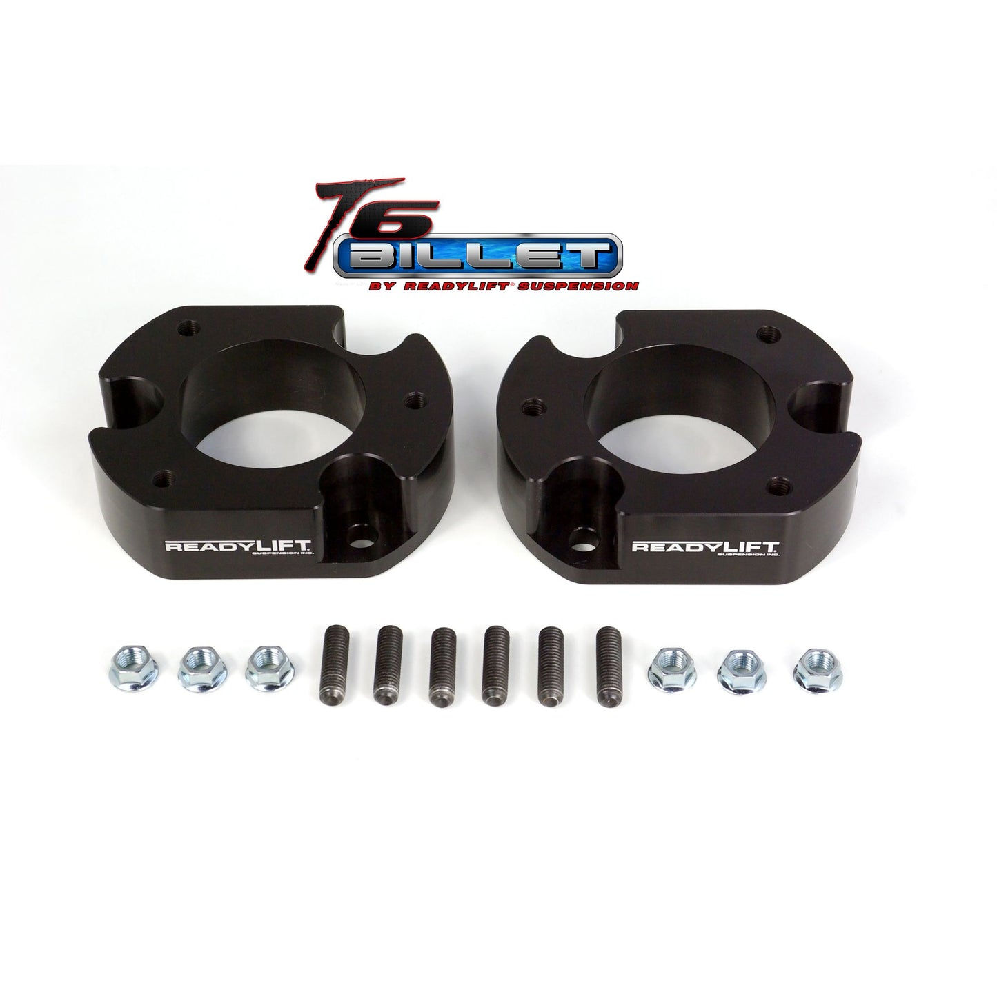 ReadyLift 2004-14 FORD F150 2.5'' Leveling Kit T6 Billet Black T6-2058-K