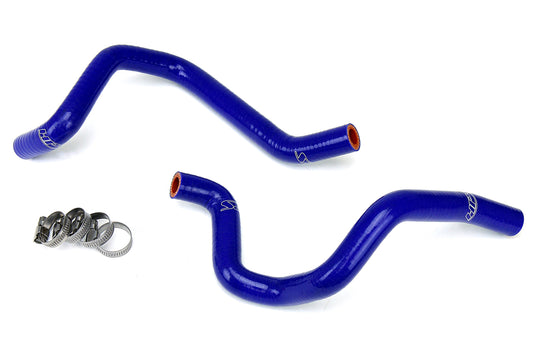 HPS Performance 3-ply Reinforced Silicone Replace OEM Rubber Heater Coolant Hoses 57-1804-BLUE