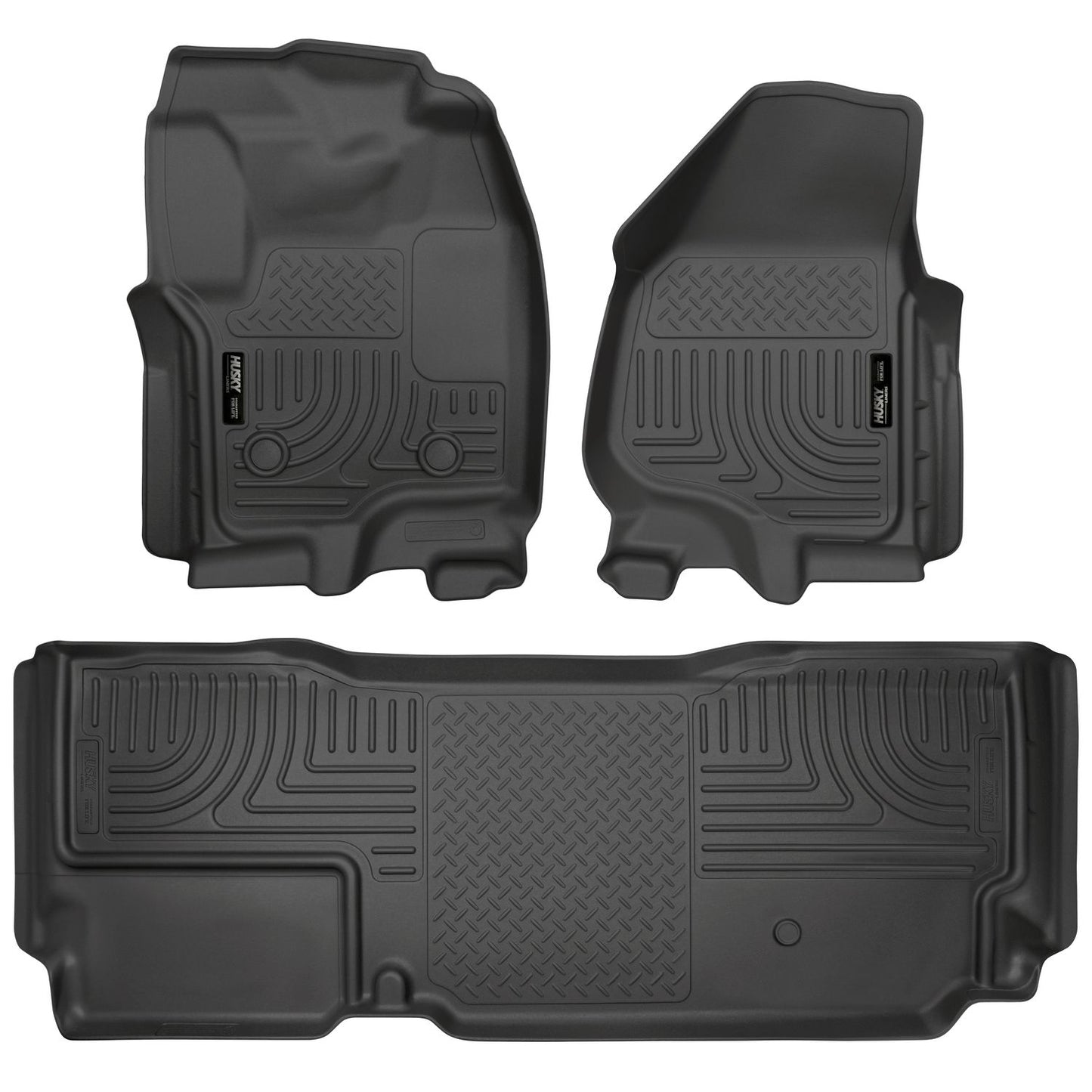 Husky Liners Front & 2nd Seat Floor Liners (Footwell Coverage) 99721