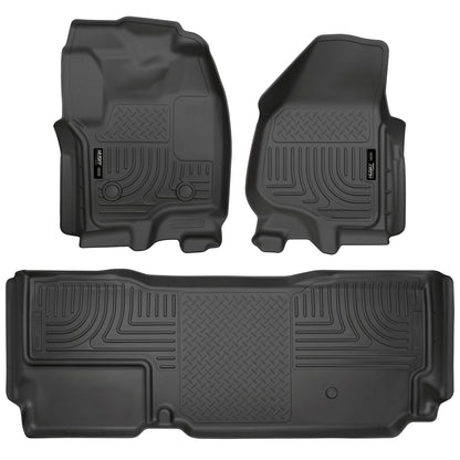Husky Liners Front & 2nd Seat Floor Liners (Footwell Coverage) 99721