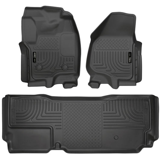 Husky Liners Front & 2nd Seat Floor Liners (Footwell Coverage) 99721