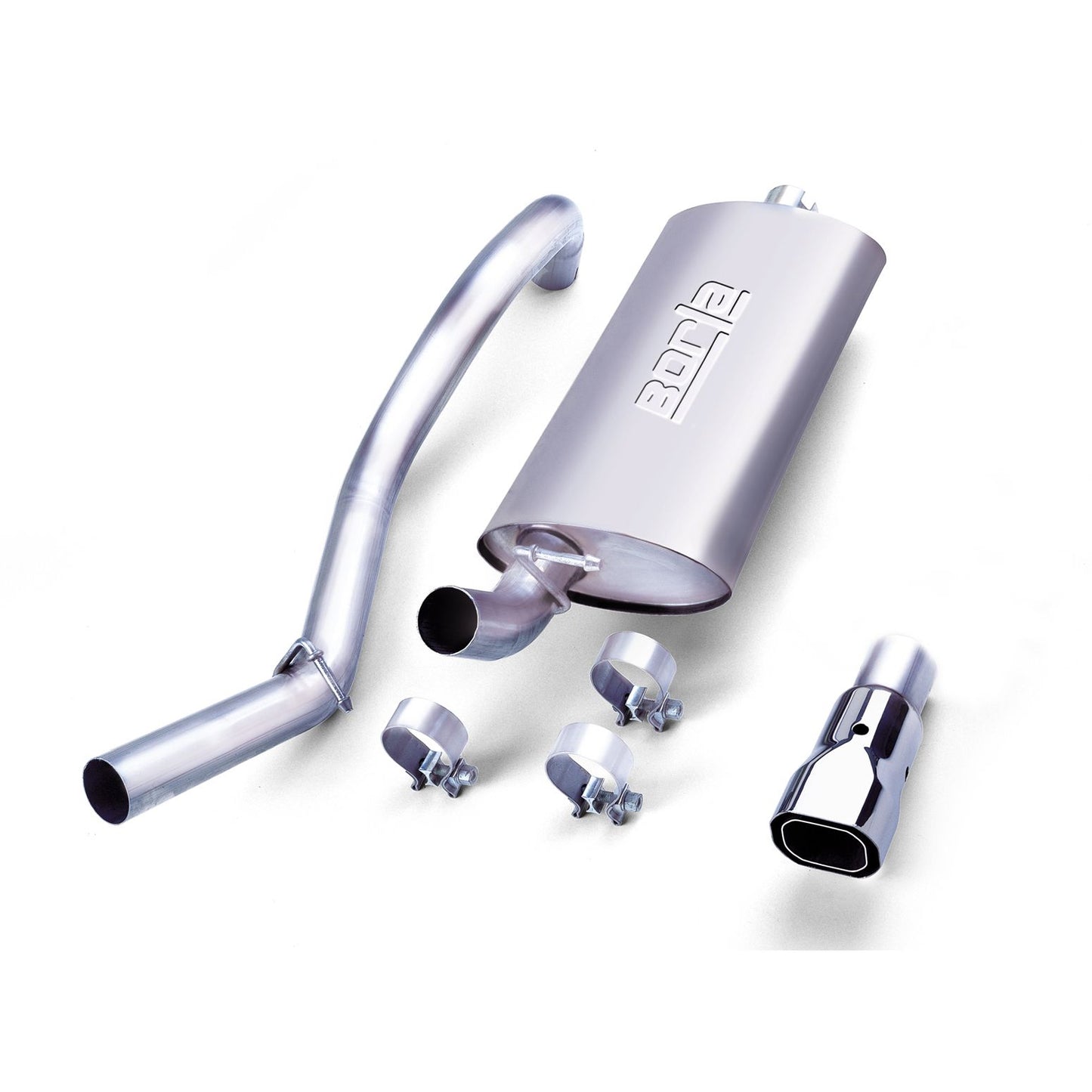 Borla 1997-1999 Jeep Wrangler TJ Cat-Back Exhaust System Touring 14728