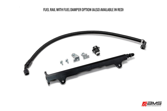 AMS Performance Mitsubishi Lancer Evolution X Fuel Rail Kit - Black AMS.04.07.0006-2