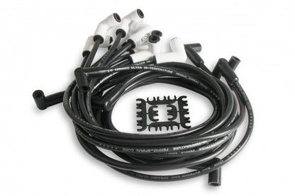 ACCEL Spark Plug Wire Set - Chevy Small Block with HEI 75-86 Wires Under Valve Cover 9018C