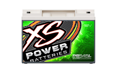 XS Power Batteries 12V AGM Powersports Series Batteries - M6 Terminal Bolts Included 800 Max Amps PS545L