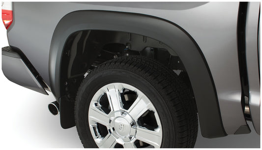 Bushwacker 31070-02 Black OE-Style Smooth Finish Rear Fender Flares For 2006-2008 Toyota Rav4 (Base Model Only)