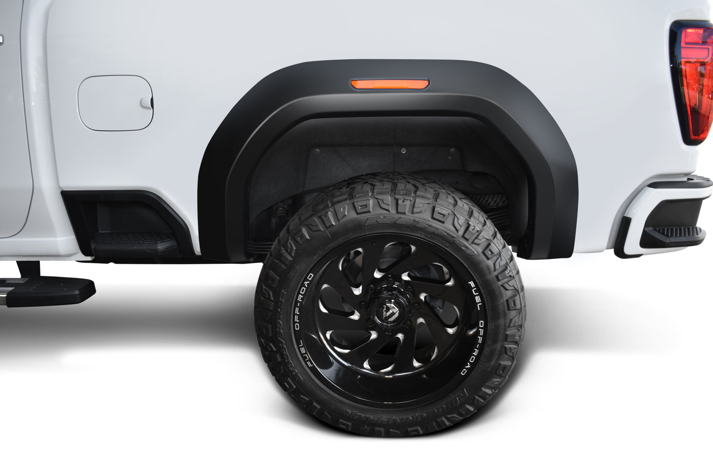 Bushwacker 40160-02 Black Extend-A-Fender Fender Flares Smooth Finish 2-Piece Rear For 2020-2022 GMC Sierra 2500/3500