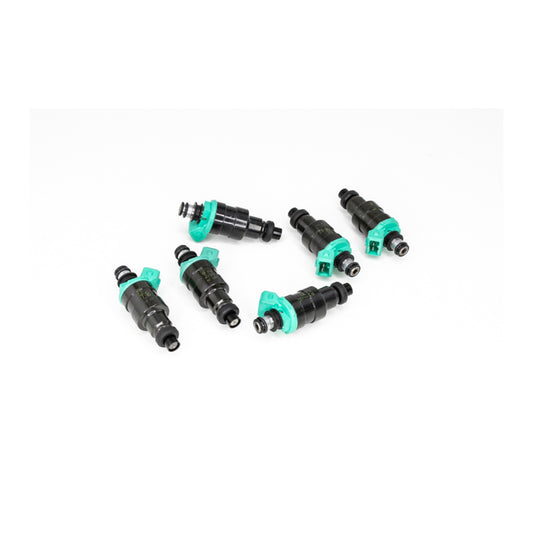 Deatschwerks Universal Low Impedance 11mm upper set of 6 injector 350cc/min DEW-42M-11-0350-6