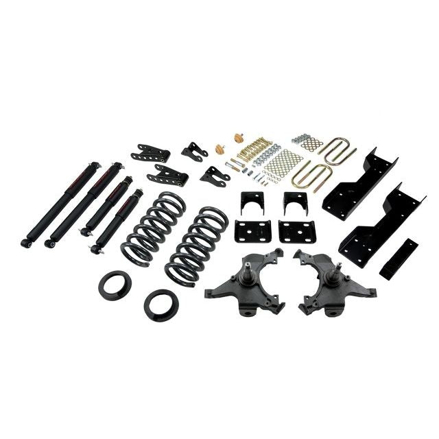 BELLTECH 694ND LOWERING KITS Front And Rear Complete Kit W/ Nitro Drop 2 Shocks 1988-1998 Chevrolet Silverado/Sierra C1500 (Ext Cab) 4 in. or 5 in. F/6 in. or 7 in. R drop W/ Nitro Drop II Shocks