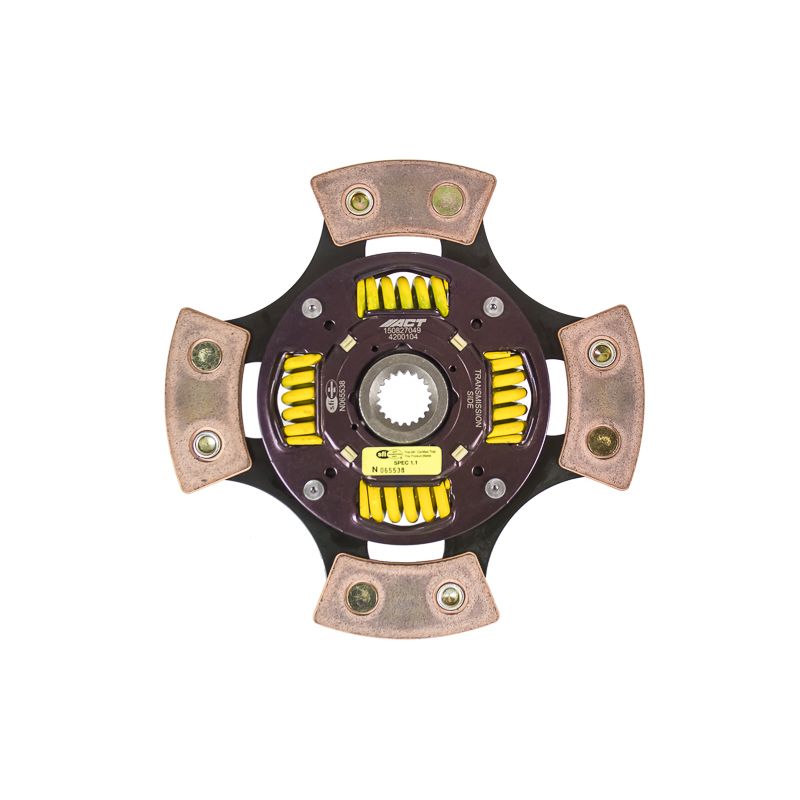 Advanced Clutch Technology 4 Pad Sprung Race Disc ACT-4200104