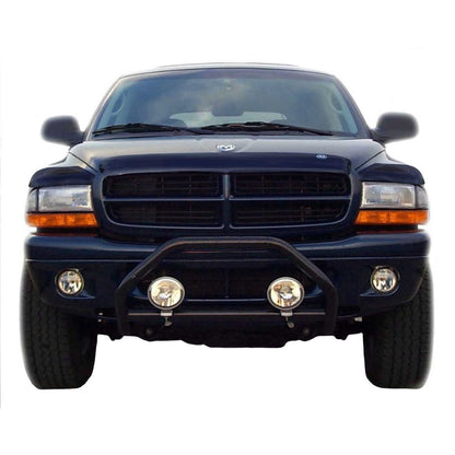 Auto Ventshade 45751 Bugflector Deluxe 3-Piece Dark Smoke Hood Shied For 1997-2004 Dodge Dakota 1998-2003 Durango