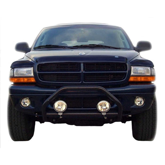 Auto Ventshade 45751 Bugflector Deluxe 3-Piece Dark Smoke Hood Shied For 1997-2004 Dodge Dakota 1998-2003 Durango
