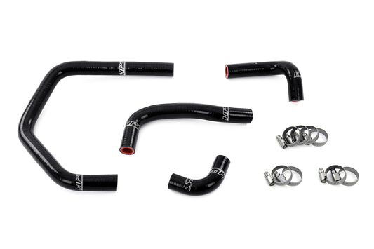 HPS Performance 3-ply Reinforced Silicone Replaces Rubber Heater Coolant Hoses 57-2145-BLK