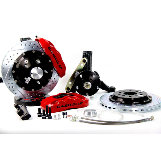 Baer Brake Systems Pro+ with ABS Comes pre-assembled on modified stock spindles SDZ 4301383R