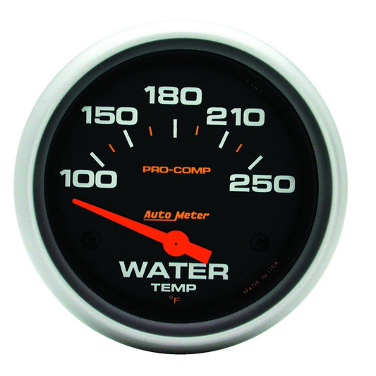 AutoMeter 2-5/8 in. WATER TEMPERATURE 100-250 Fahrenheit PRO-COMP 5437