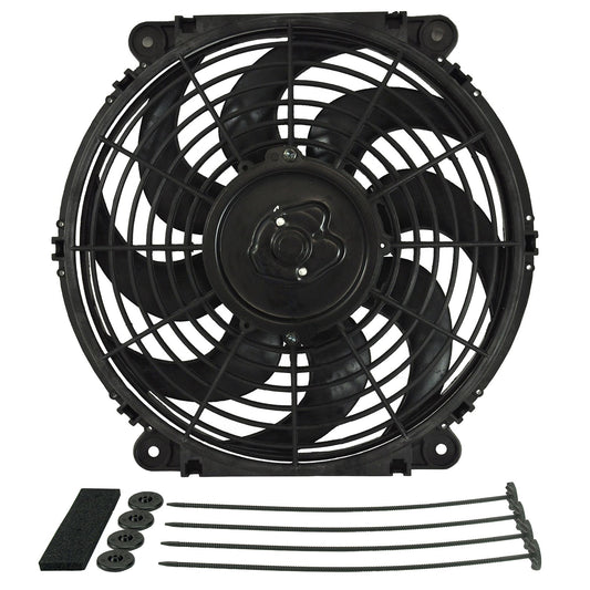 Derale 12" Tornado Electric Puller Fan, Standard Mounting Kit 16622