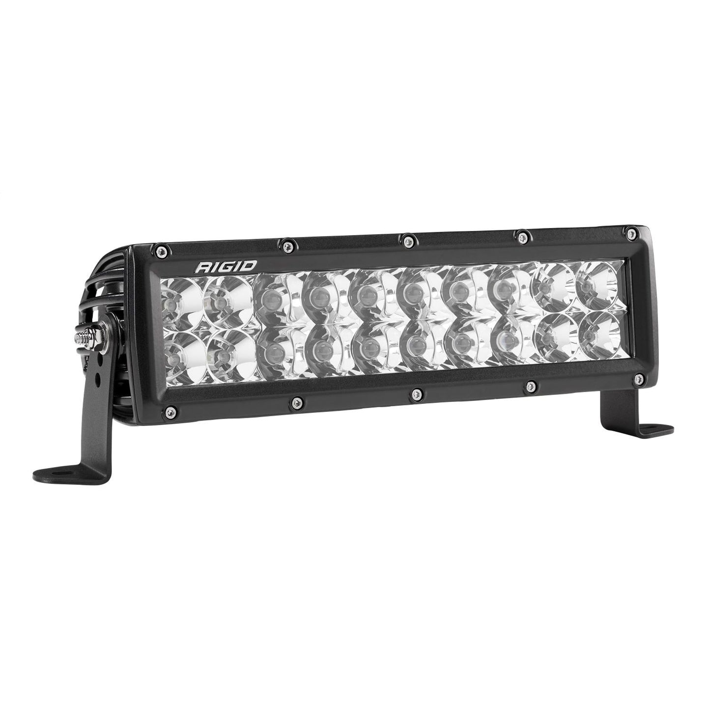 RIGID Industries E-Series PRO LED Light Spot/Flood Optic Combo 10 Inch Black Housing 110313