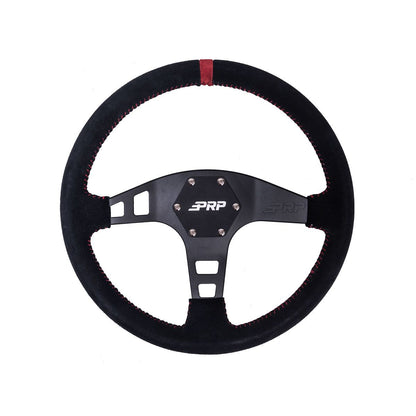 PRP-G223-Flat Suede Steering Wheel