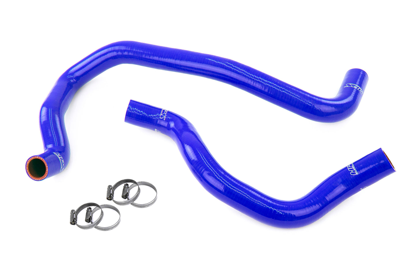 HPS Performance 3-ply Reinforced Silicone Replaces Rubber Radiator Coolant Hoses 57-2048-BLUE