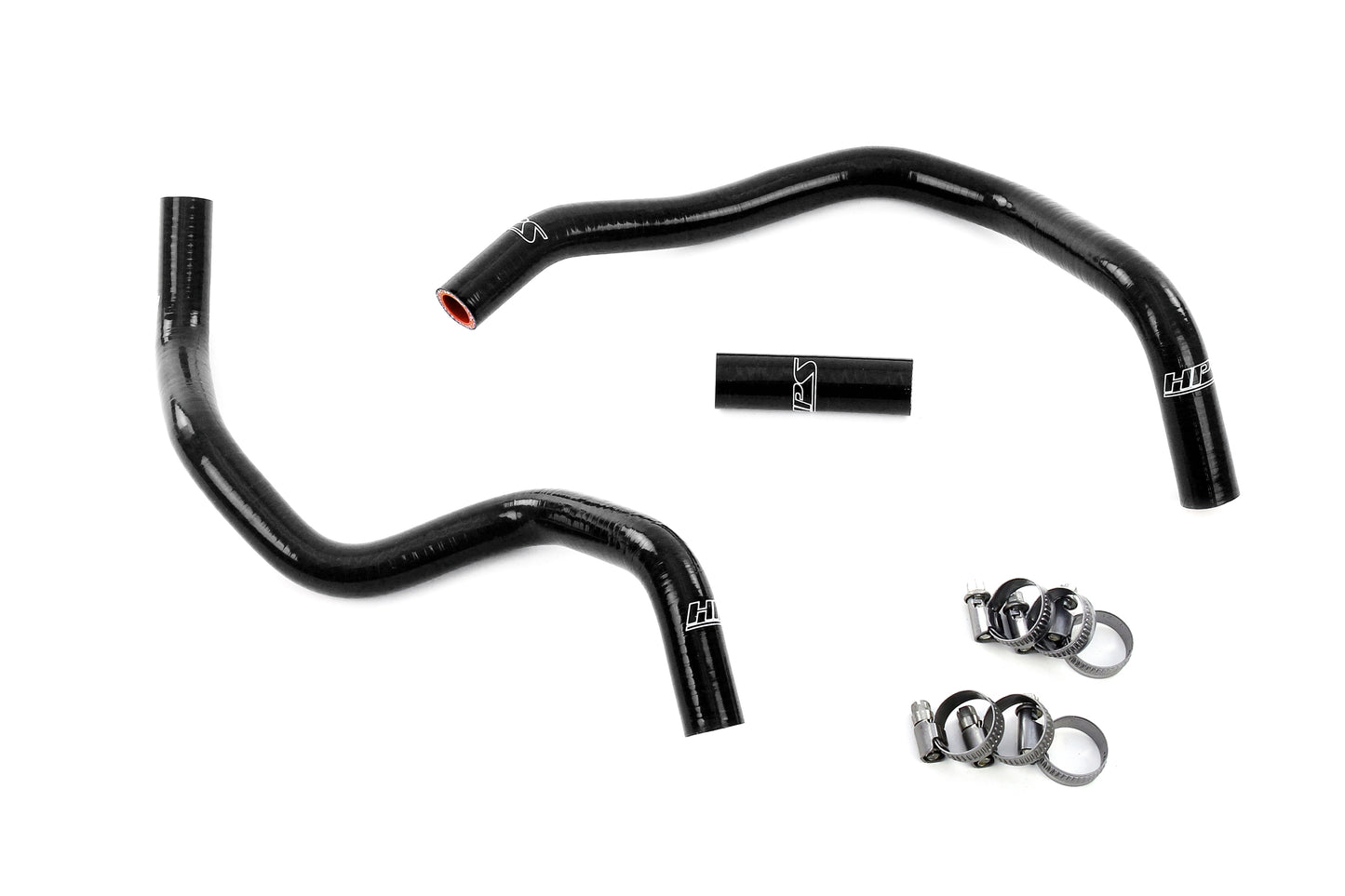 HPS Performance 3-ply Reinforced Silicone Replaces Rubber Heater Coolant Hoses 57-2110-BLK