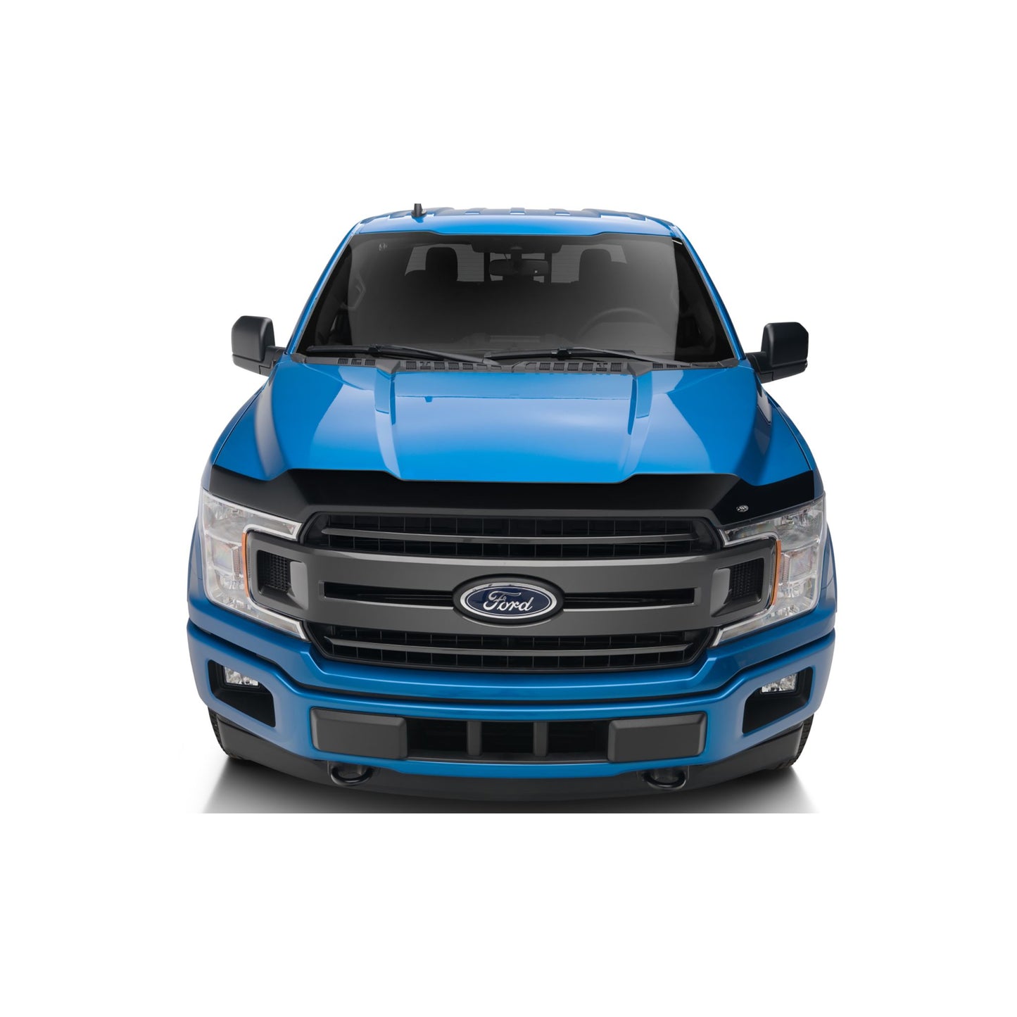 Auto Ventshade 322096 Aeroskin Flush Mount Dark Smoke Hood Protector For 2015-2020 Ford F-150