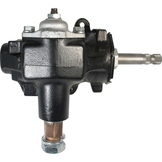 Borgeson - Manual Steering Box - P/N: 920009 - New OEM Saginaw 525 Reversed manual steering box. New. 3/4 in.-30 Input spline with 24:1 ratio. Reversed for side steer applications.