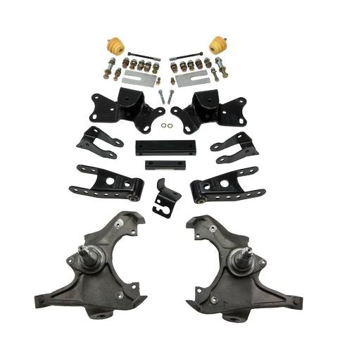 BELLTECH 719 LOWERING KITS Front And Rear Complete Kit W/O Shocks 1997-2000 Chevrolet Silverado/Sierra 3/4 Ton & 1 Ton ((All Cabs)/Dually) 3 in. F/4 in. R drop W/O Shocks