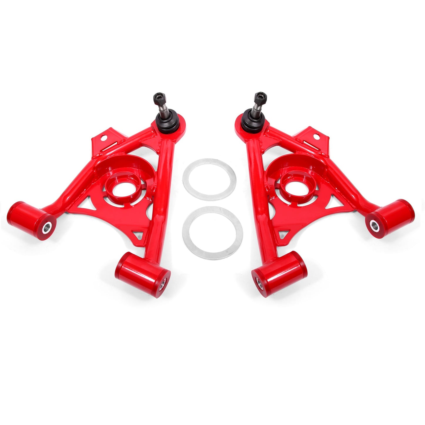 BMR Suspension A-arms, Lower, Spring Pocket, Non-adj, Poly, Tall Ball Joint BMR-AA037R