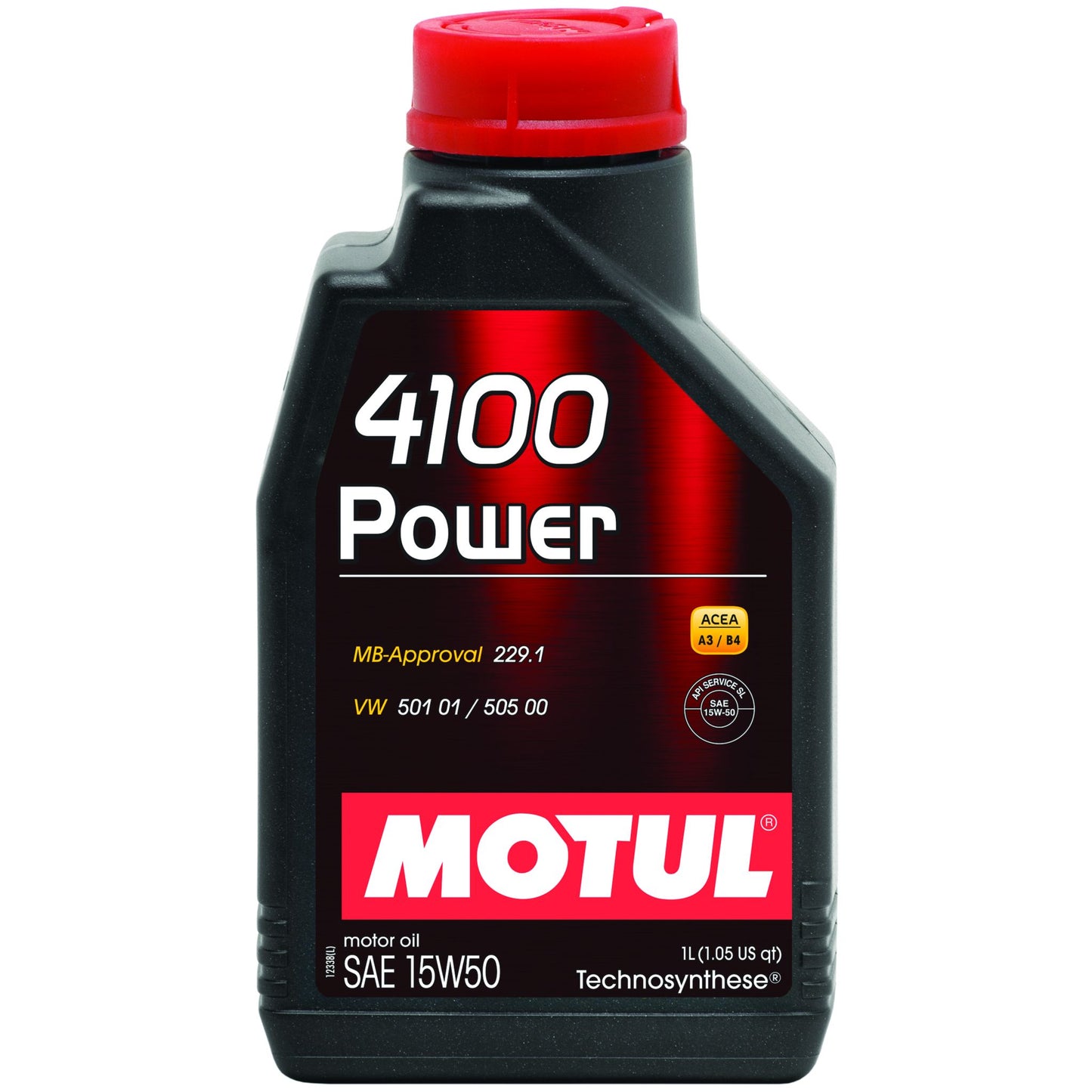 Motul 4100 POWER 15W50 - 1L - Technosynthese Oil 102773