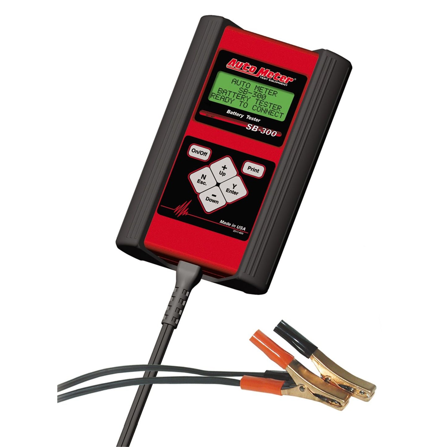 AutoMeter SB-300; Technician Grade Intelligent Handheld Battery Tester For 6V & 12 Applications SB-300