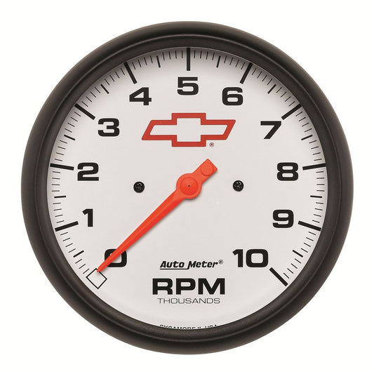 AutoMeter 5 in. IN-DASH TACHOMETER 0-10000 RPM GM WHITE 5898-00406