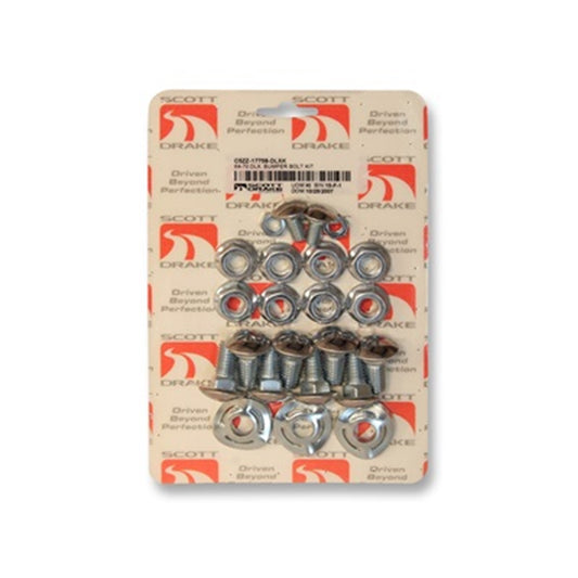 Scott Drake Bumper Bolt Kit C4ZB-17758-DLXK