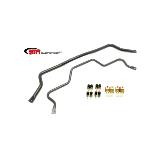 BMR Suspension Sway Bar Kit With Bushings, Front (SB001) And Rear (SB003) BMR-SB026H