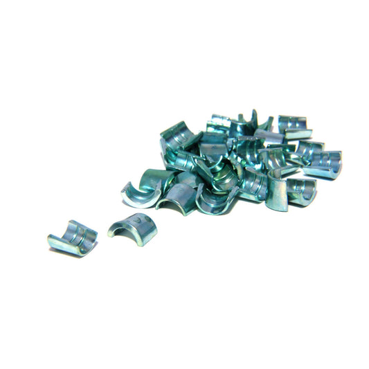 COMP Cams Hardened Steel Set of 16 - 7 Degree 11/32" Single Groove Street Locks COMP-601-16