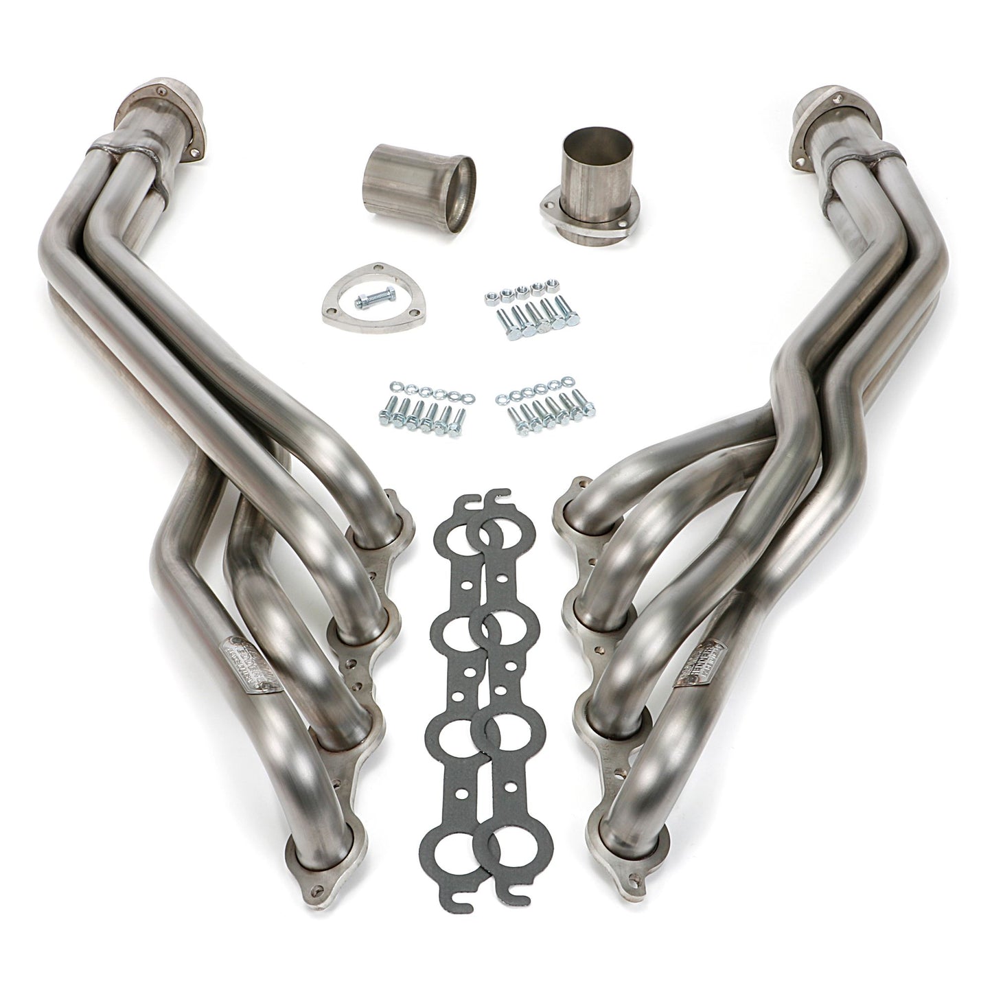 Hedman Hedders LONG TUBE HEADERS; 99-07 4.8-6.0L 2WD CHEVY TRUCK & SUVS; UNCOATED 304 STAINLESS STEEL HEADERS 62730