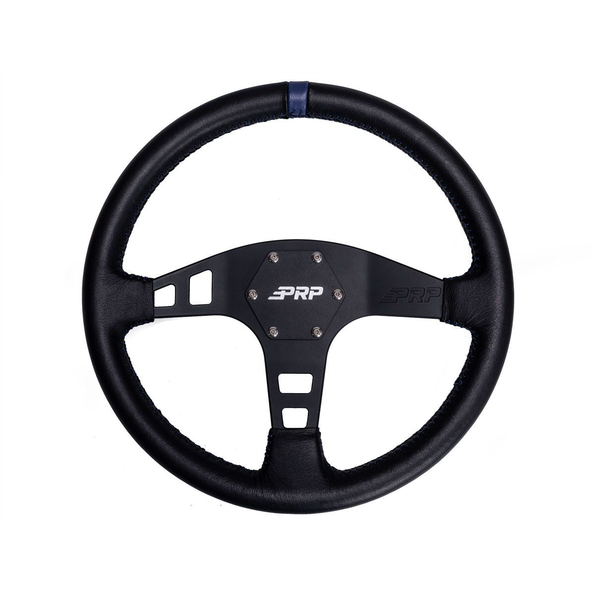 PRP-G211-Flat Leather Steering Wheel