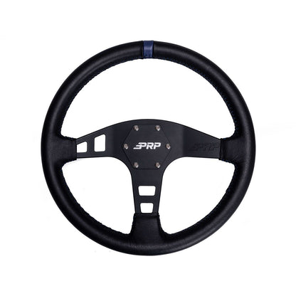 PRP-G211-Flat Leather Steering Wheel