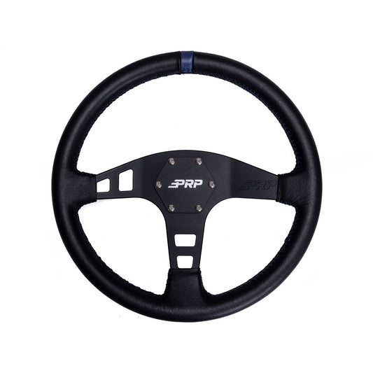PRP-G211-Flat Leather Steering Wheel