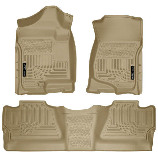Husky Liners Front & 2nd Seat Floor Liners (Footwell Coverage) 98203