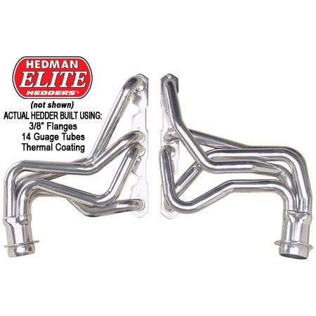 Hedman Hedders ELITE HEADERS; 1-1/2 IN. TUBE DIA.; 3 IN. COLL.; FULL LENGTH DESIGN 67318