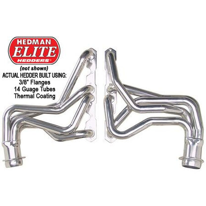 Hedman Hedders ELITE HEADERS; 1-1/2 IN. TUBE DIA.; 3 IN. COLL.; FULL LENGTH DESIGN 67318