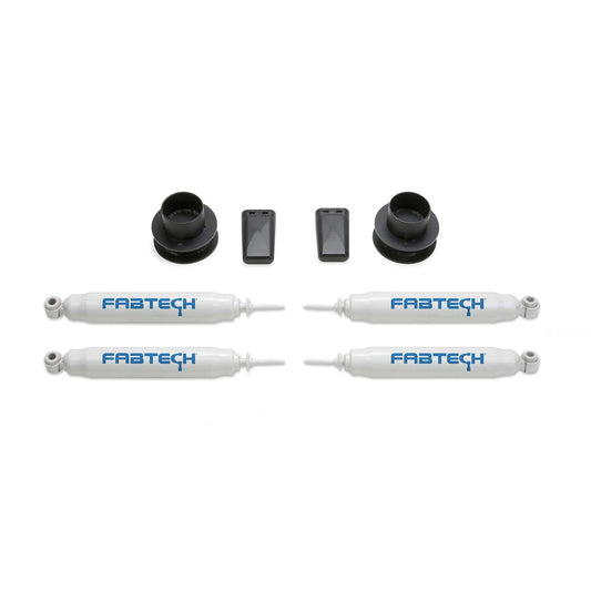 Fabtech 2.5 in. COIL SPCR KIT W/PERF SHKS 2014-18 RAM 2500 4WD K3060