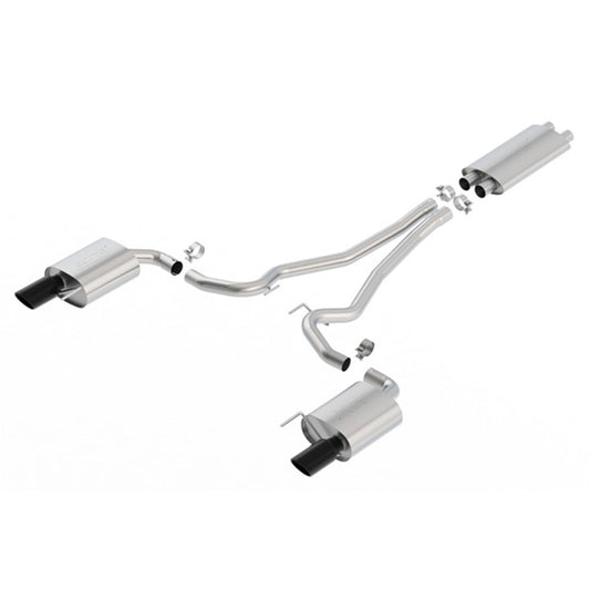 Borla Mustang GT 2015-2017 Cat-Back(tm) Exhaust System EC-Type Approved Touring 1014040BC