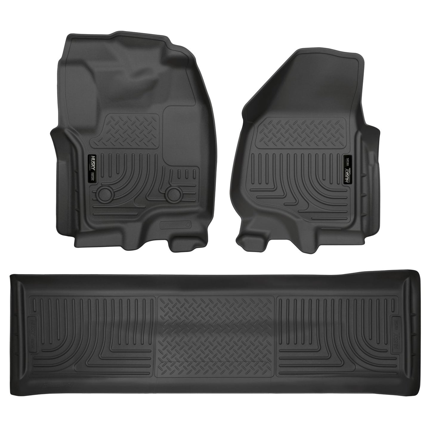 Husky Liners Front & 2nd Seat Floor Liners (Footwell Coverage) 99711