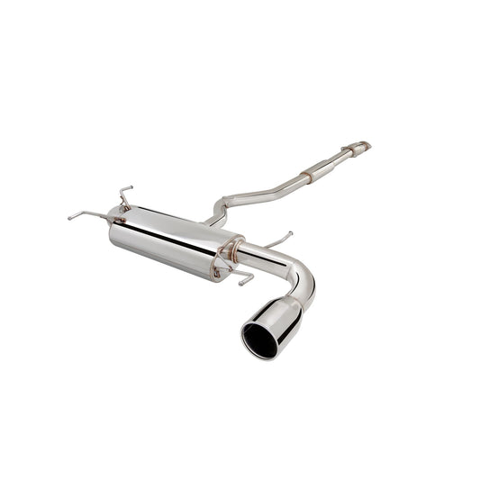 XFORCE Subaru WRX Hatch-Back Stainless Steel 3" High Flow Cat-Back System; Exhaust System Kit E2-SW08-CBS