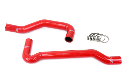 HPS Performance High Temp 3-ply Reinforced Silicone Replaces OEM Rubber Radiator Coolant Hoses 57-1988-RED
