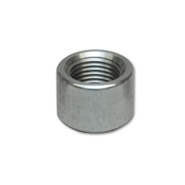 Vibrant Performance - 11162 - Female -8AN Aluminum Weld Bung (3/4 in. - 16 Thread 1 in. Flange OD)