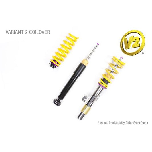 KW Suspensions 152100AD KW V2 Coilover Kit - Audi TT TT-S Coup; Quattro without magnetic ride